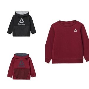 3 Reebok Kids Sweatshirt Set